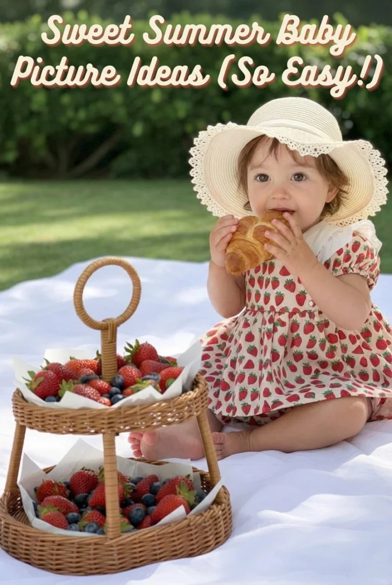 27 Adorable Summer Baby Photoshoot Ideas to Capture Sweet Sunshine Moments