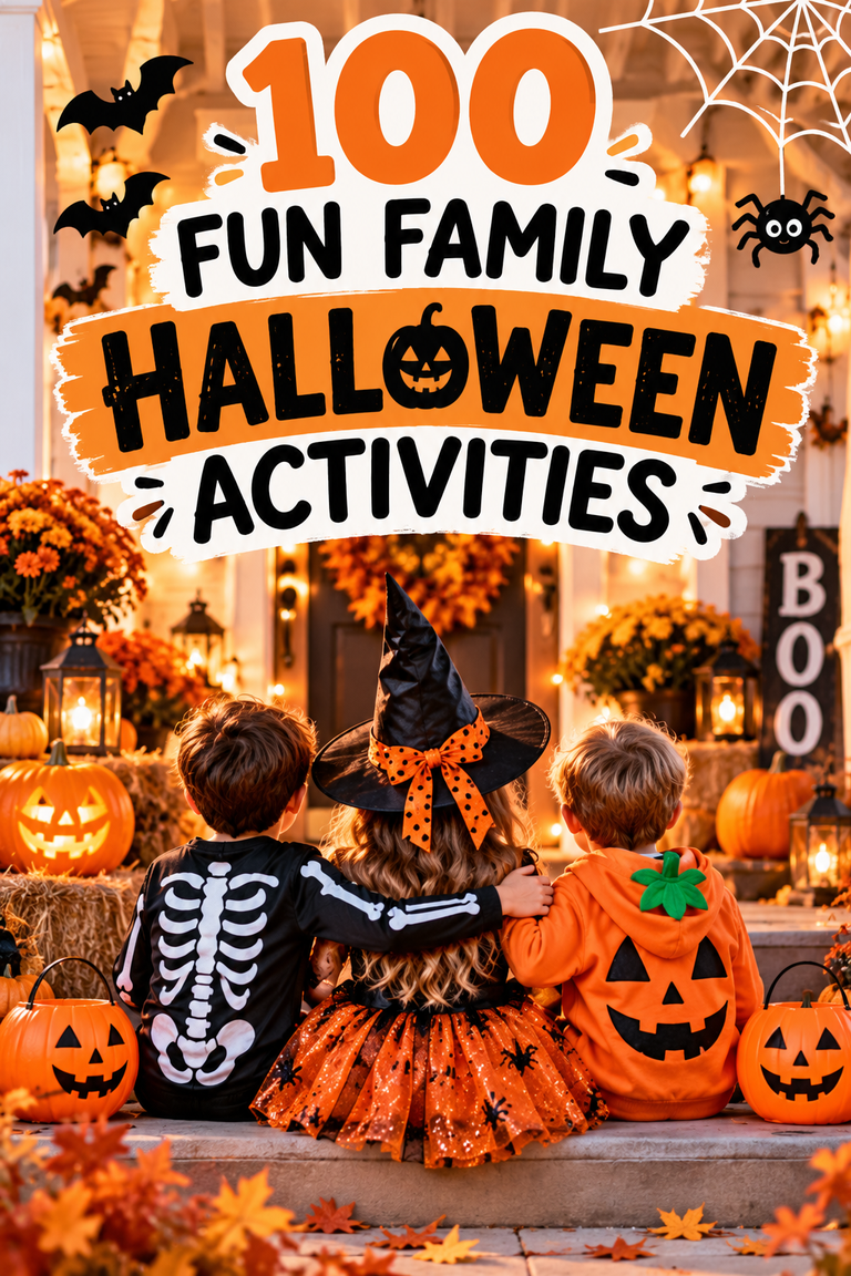 100 Fun Family Activities for Halloween