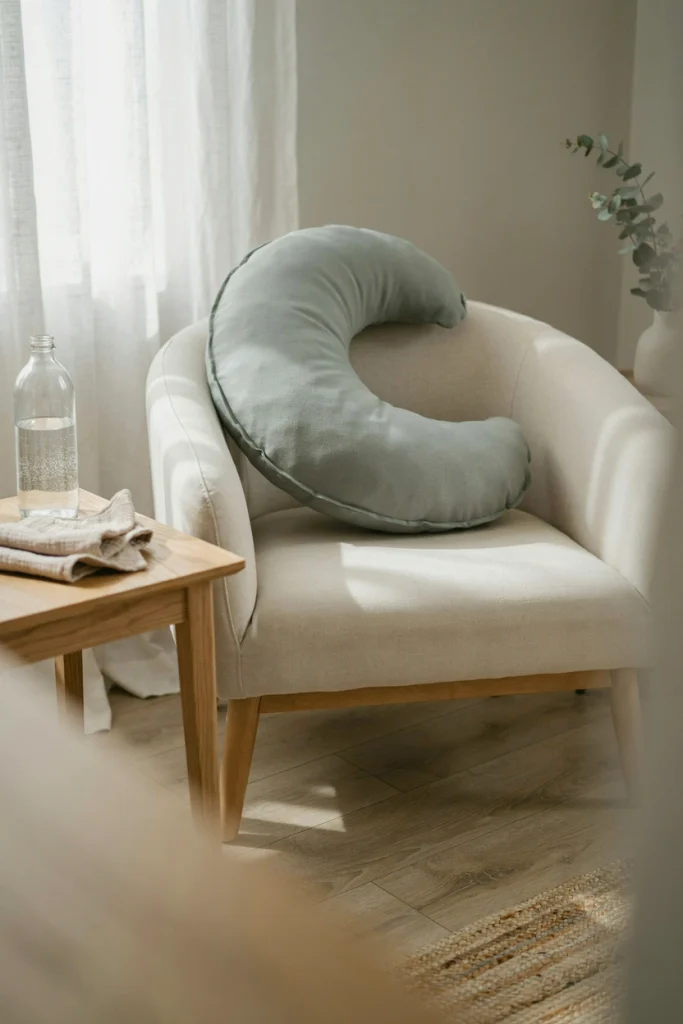 Nursing pillow for feeding, a useful baby shower gift for new moms