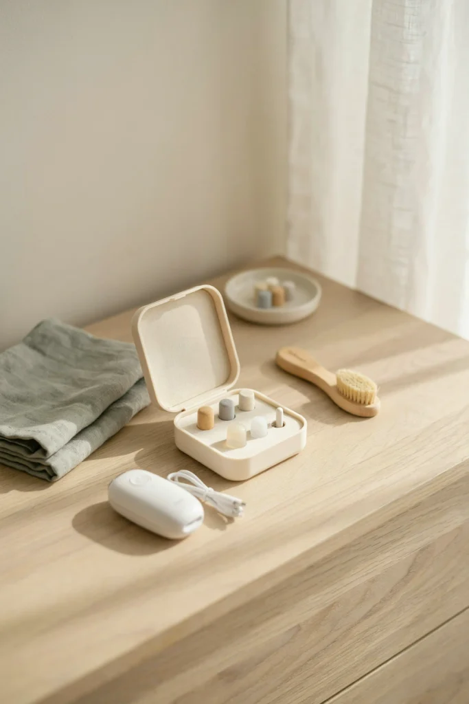 Electric baby nail trimmer, a helpful baby shower gift for new parents