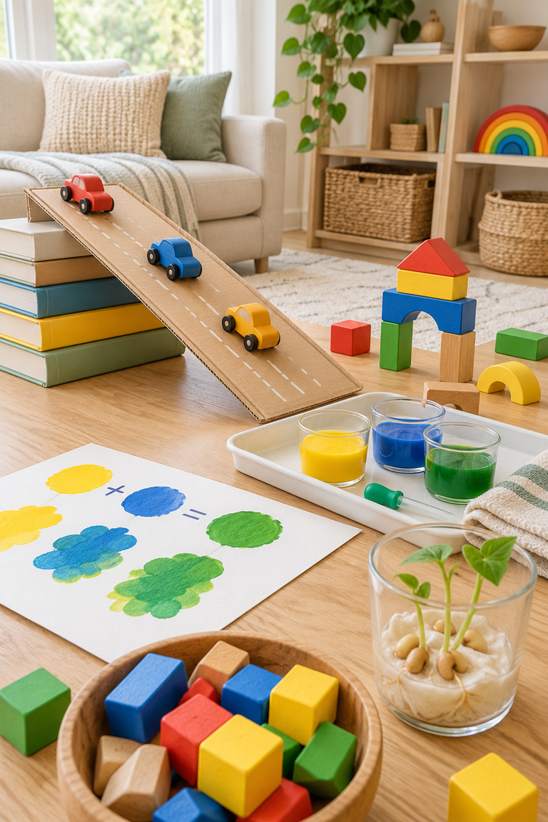15 Fun STEM Activity Ideas for Toddlers That Are Easy to Try at Home